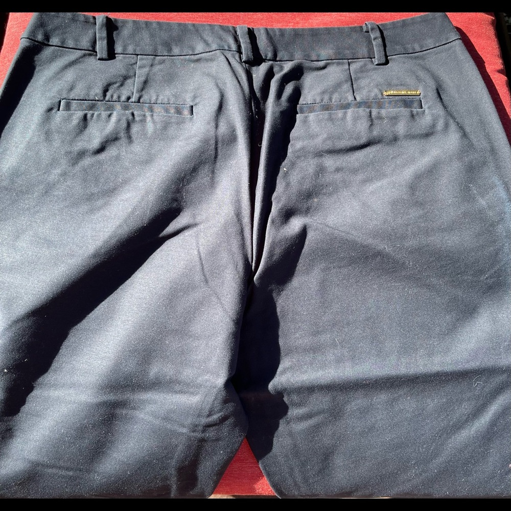 MK black, crop leg slacks. Size 10